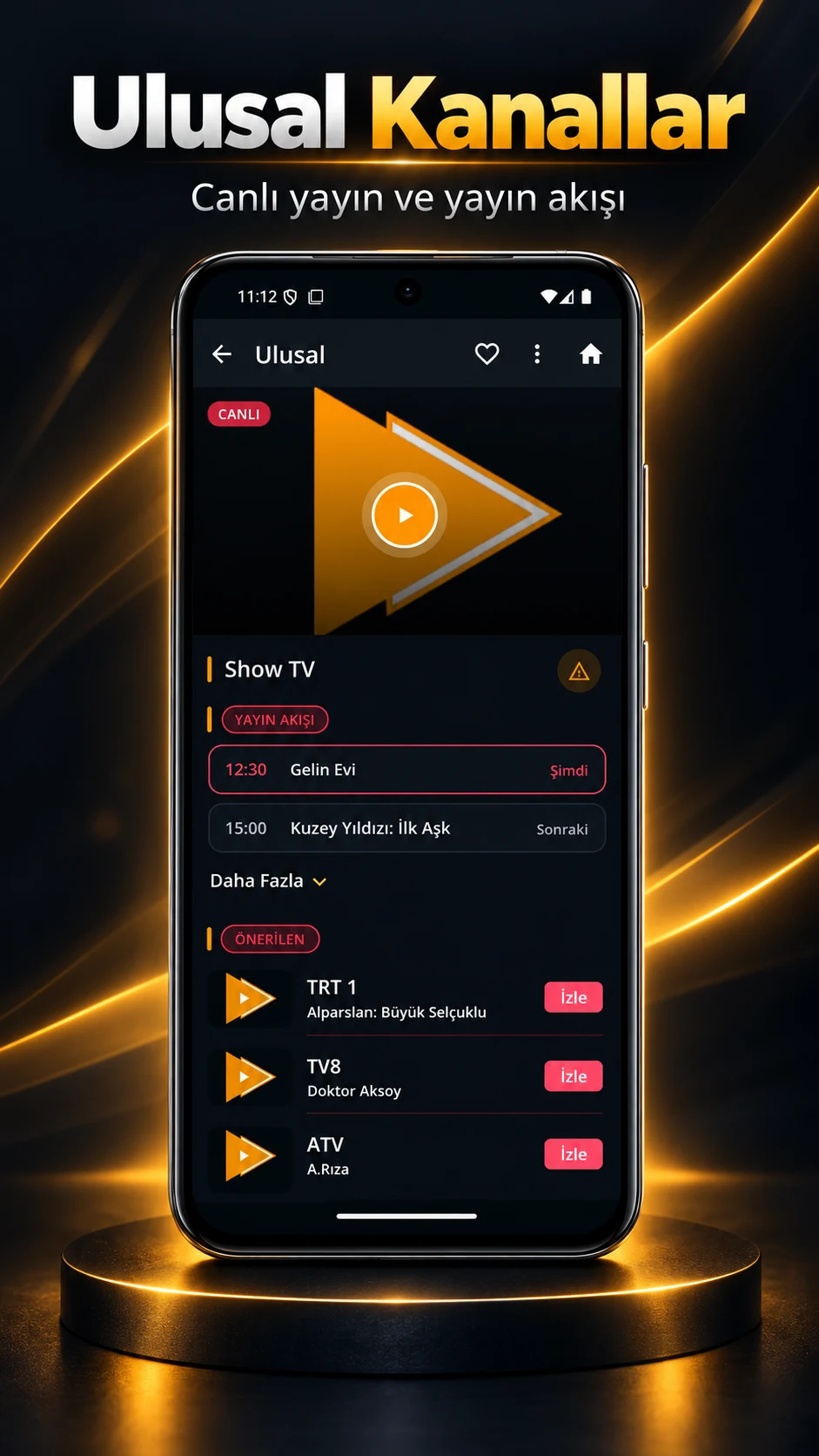 Canlı TV izle - Mobil Canlı TV screenshot