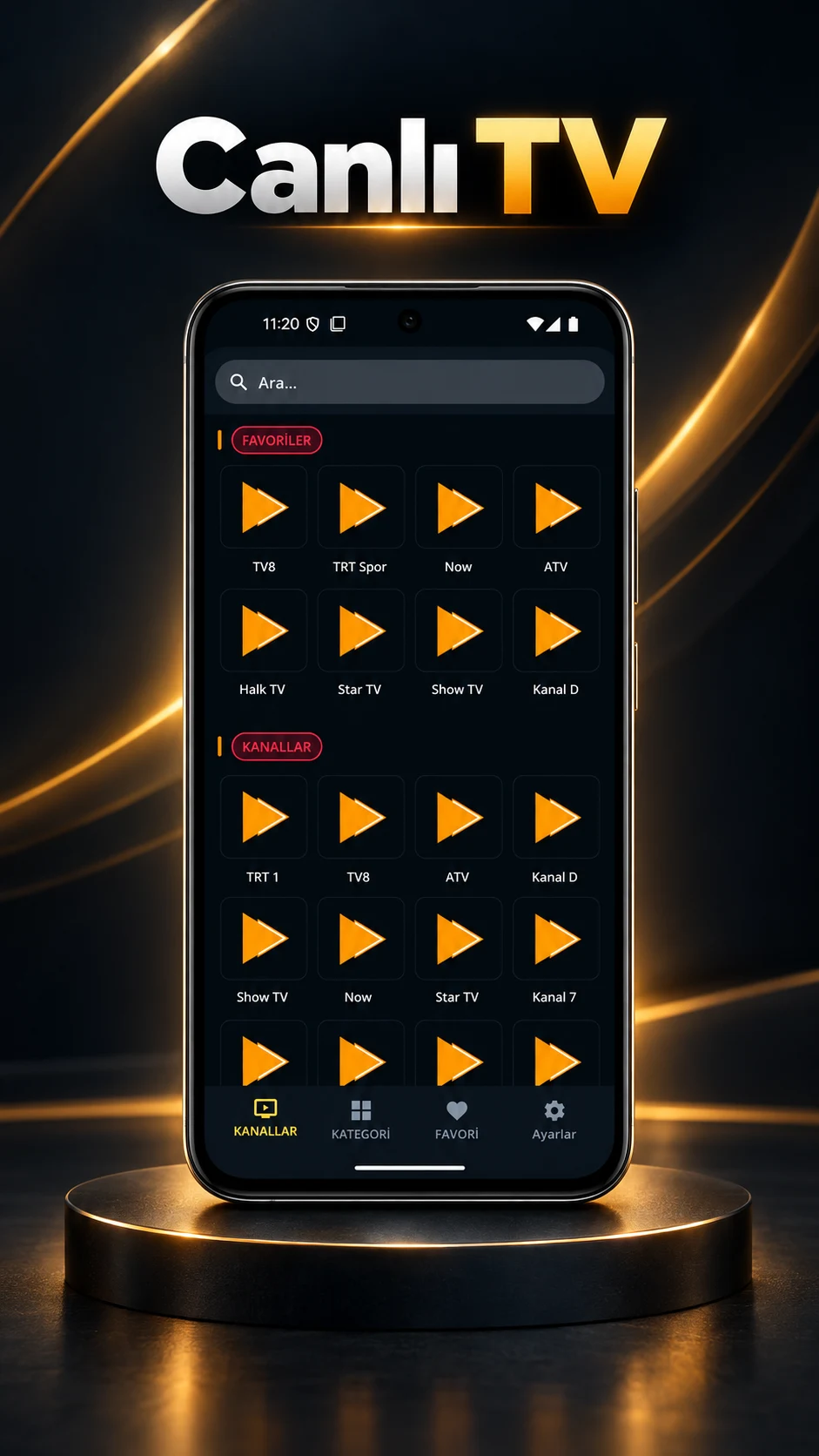 Canlı TV izle - Mobil Canlı TV screenshot